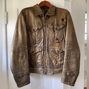 RALPH LAUREN Polo Leather Jacket XL (Men’s)